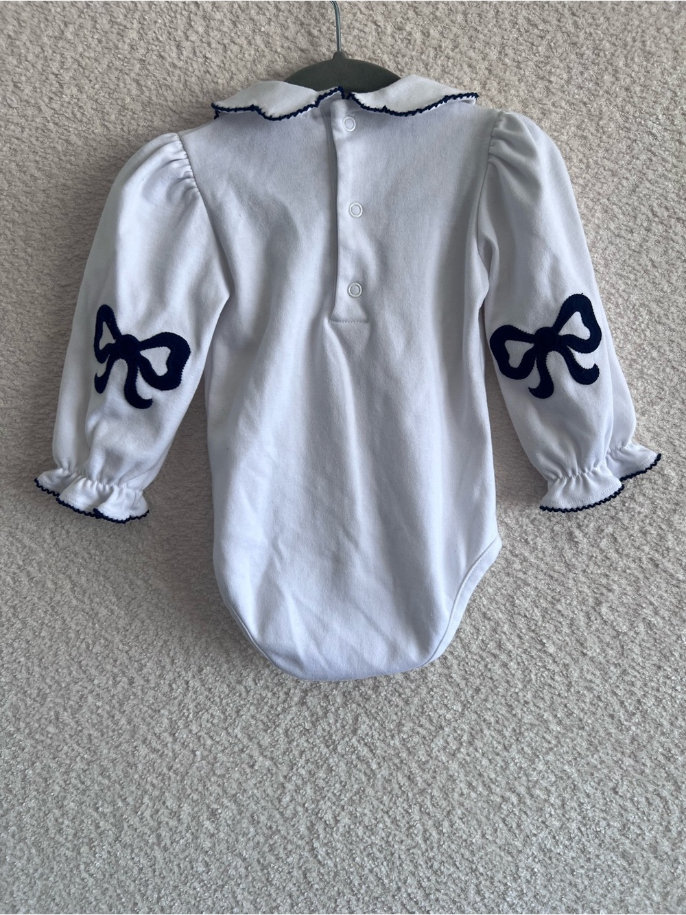 The Beaufort Bonnet Company Kids Infant Emma Elbow Patch Bodysuit Size 12-18 Mon - Picture 5 of 13